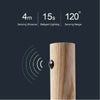 LED USB Wireless Wood Stick Night Light Warm Motion Sensor Wall Lamp